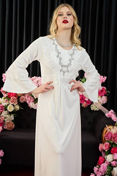 Lama Lingerie Women's Long Dress Lace