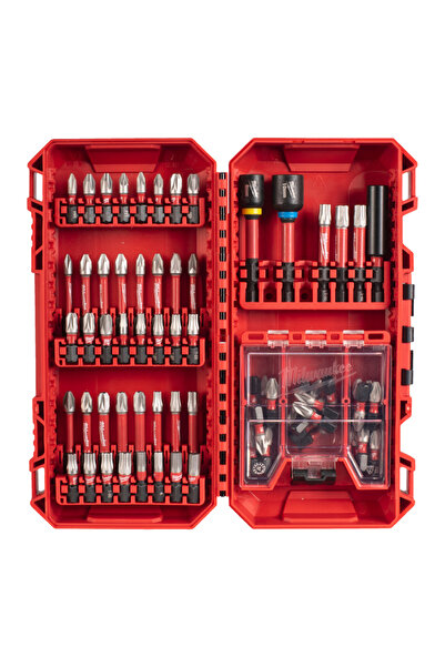 Milwaukee 70-piece SHOCKWAVE IMPACT DUTY bit set, code 4932492007