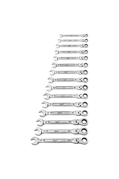 Milwaukee Set 15 chei MAXBITE cu cap flexibil, cod 4932478558