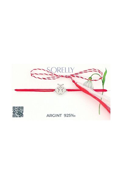 Bijuteria SORELLY Brățară din argint 925 cu șnur Gargarita