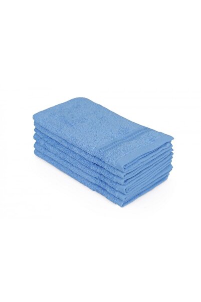 Hobby Set of 6 towels 30x50cm 100% cotton, Hobby Home, Blue