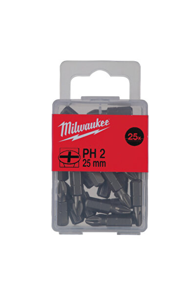 Milwaukee Set biți PH2 (25 buc) lungime 25 mm, cod 4932399587