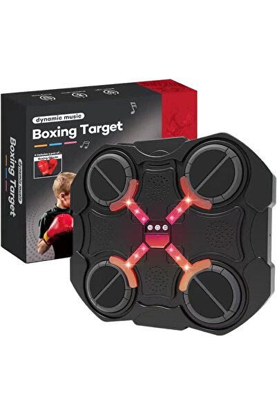 OEM Boxing Target Interactiv cu Muzică Negru