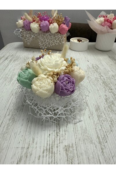 BY CLEO Mini buchet flori ceară Katy