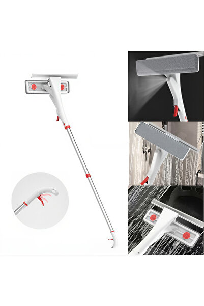 Amigo Window Squeegee 125×26cm with Sprayer, Silicone Scraper and Microfiber ...