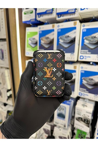 SOYLU MİX حامل بطاقات ماجسيف من الجلد من ماركة ماركا، مناسب لجميع سلسلة هواتف...