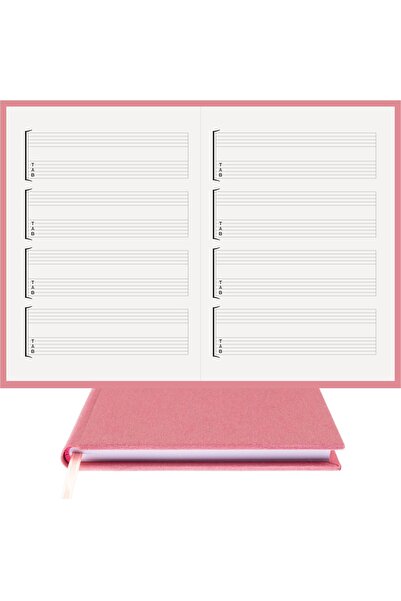BİDEFTER Guitar Notepad – Blank and Tab-Indexed - 100% Handmade, 2026 Collect...