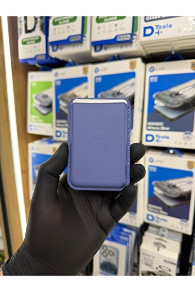 SOYLU MİX حافظة بطاقات جلدية لهاتف آيفون مع ميزة Magsafe، محفظة جلدية لجميع ا...