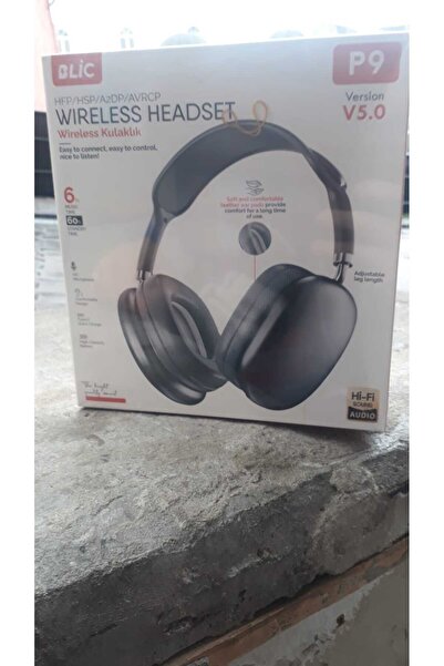 Blic P9 Kablosuz Kulaklık Bluetooth 5.0 Hi-Fi Ses