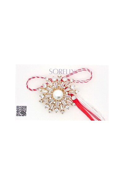 Bijuteria SORELLY Broșă Soare Placat cu Aur de 14k