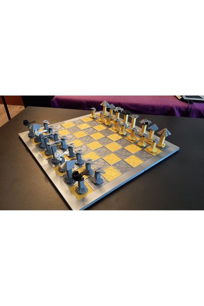 FEK Design Stargate Satranç Seti (Tablalı)