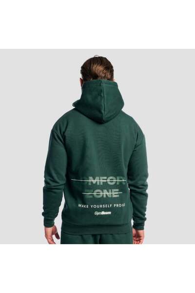 GymBeam Hanorac cu fermoar Zone Forest