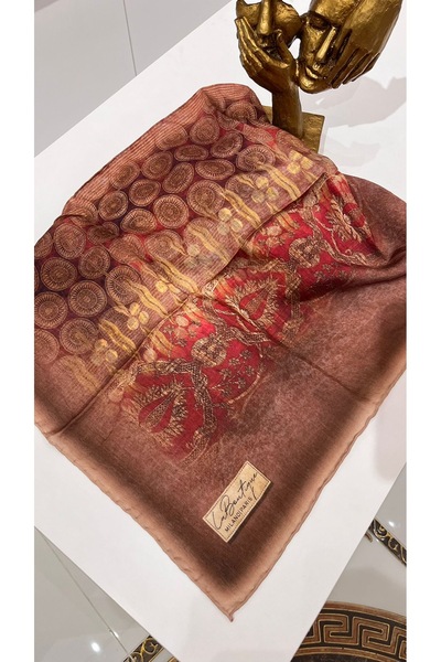 La Boutique Eşarp Bambu İpek Pamuk yaz/Güz Serinliği Eşarp