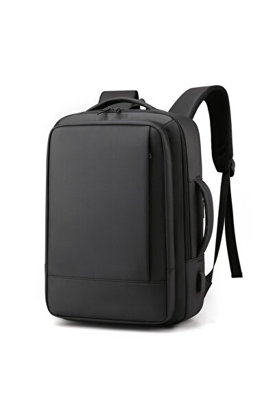 CRACOS Expandable laptop backpack, Cracos, 40x30x20, multiple compartments, U...