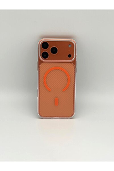 GENERAL Premium MagSafe Compatible Carbon Fiber Texture Case for iPhone 17 Pr...