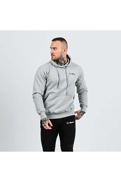 GymBeam Hanorac sport pentru bărbați, gri, negru