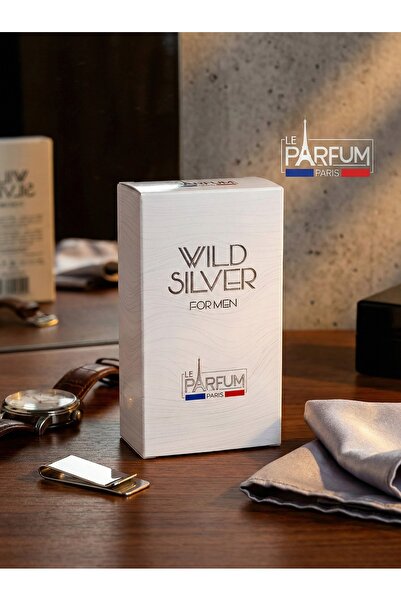Le Parfum Paris Elysees Wild Silver - Men's EDT 75ml - Fresh & Aromatic Notes