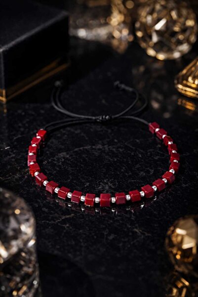 OEM Bracelet on string with 925 sterling silver balls and 6mm glass balls