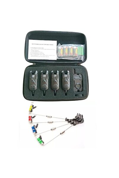 wind blade Set 4 Avertizori Wireless cu Swingere, 4 Culori, Mufa Jack, Raza 1...