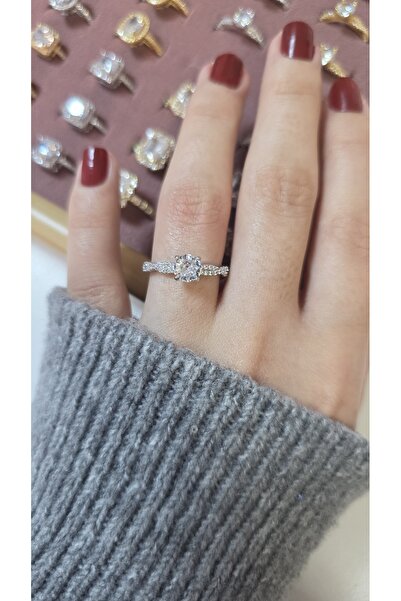 ARTEMİSİA خاتم نسائي بتصميم فاخر ومضيء بلونين قابل للتعديل بدون رقم