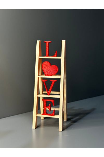 DEKORATİF LOVE MERDİVEN-sevgililer günü-hediyelik