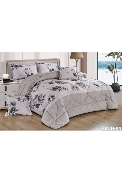 Moon Luxurious summer double bedsheet set, 6 pieces - softness to cool your n...