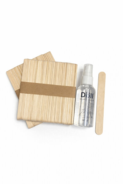 OEM Epilation Accessories Set – Professional Wooden Spatulas + Post-Epilation...