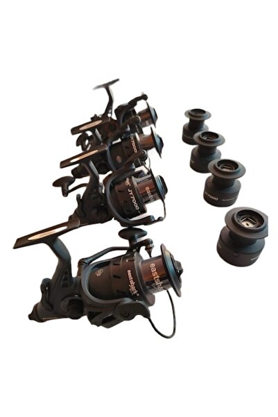 eastshark Set 4 Mulinete East Shark JY 7000, 9 Rulmenti, Tambur Metalic Long ...