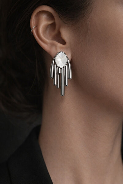 Okko Store Steel Mini Flow 2-Piece Earrings