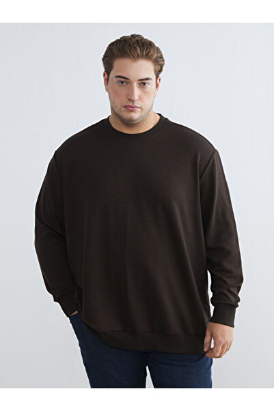 LC Waikiki Rmz Gi̇yi̇m Farkiyla Zero Roba Collar Men's Sweatshirt
