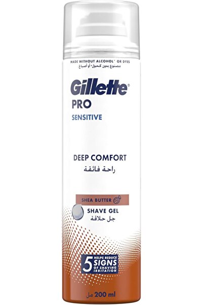 Gillette Pro Sensitive Shaving Gel, 200 ml