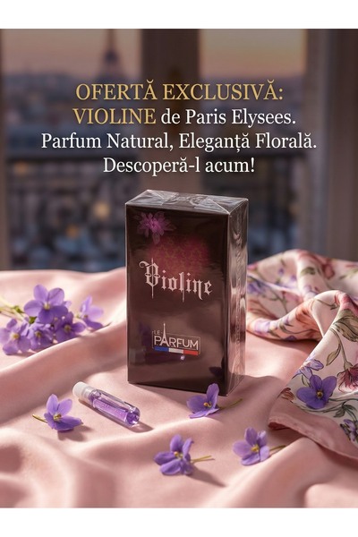 Le Parfum Paris Elysees Violine Eau de Toilette for Women, 75ml - Floral - 10...