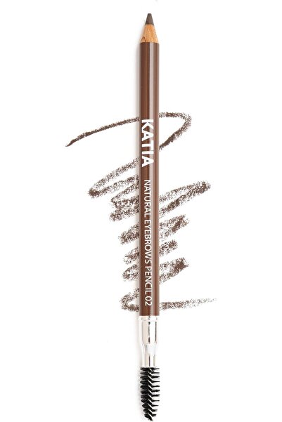 KATIA Eyebrow Pencil by Katia, Medium Brown 02 | Brow Pencil & Powder | Long ...