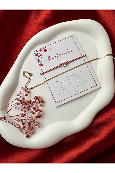 the canelif accessories سوار مارتينيشكا مع بطاقة - قابل للتعديل، تصميم خاص يج...