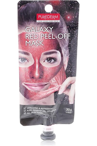 Purederm Galaxy Peeling Mask by Purederm, Red, for Normal Skin