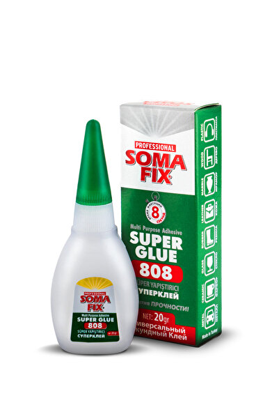 Somafix 20 Gr Süper Japon Hızlı Yapıştırıcı Ahşap Cam Metal Seramik