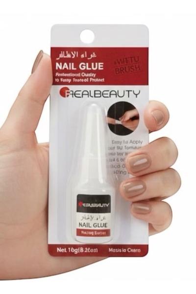 real beauty Professional quality nail glue to maintain your perfect look from...