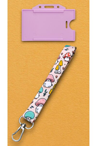 chic crazze Fairy Tale Mushroom Bag Accessory Phone Strap Keychain Set of 2 N...