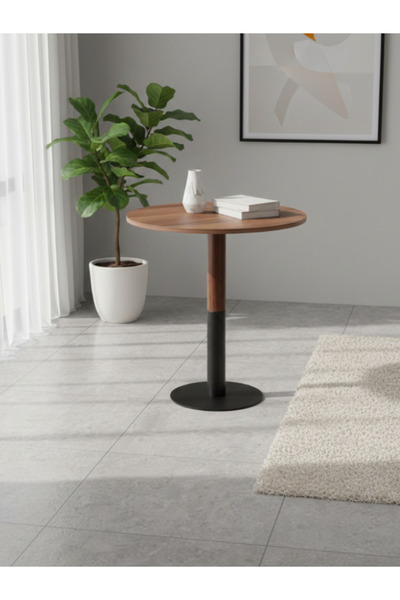 Bec4 Modern round melamine wood table