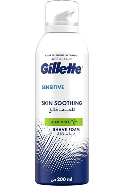 Gillette رغوة معطرة، 200 مل، أحمر