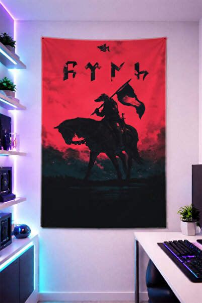 Reyhani Turkish Patterned Vertical Wall Covering Shiny Quality Fabric Room De...