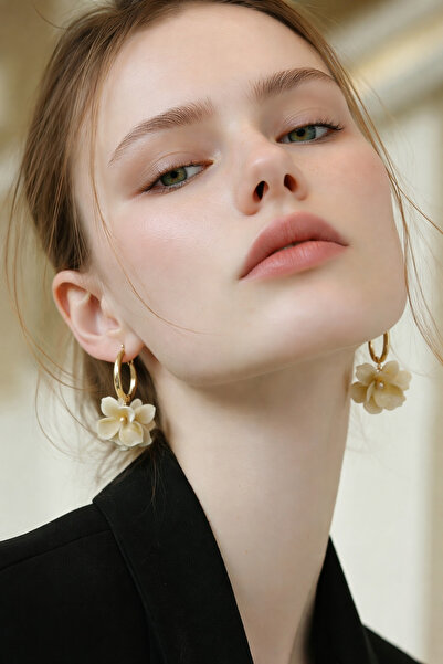 Koton Sallantılı Çiçek Küpe