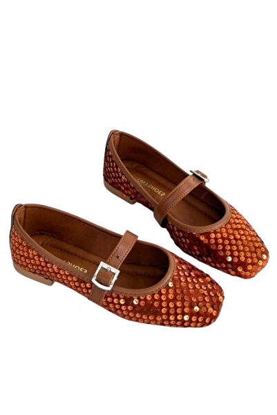 Barinoska Kadın Ortopedik Babet | Topuk Dikenine Karşı | Süet Payet Tasarım |...