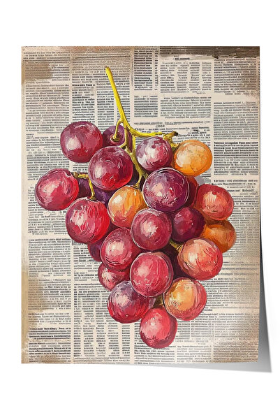 Zestia Premium Poster Pastel Island Houses Santorini Landscape Living Room Decor