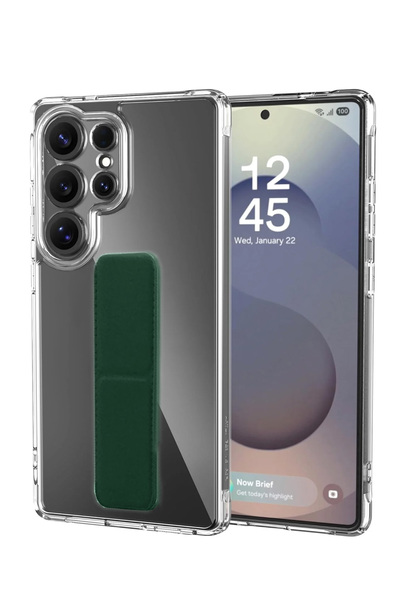 Wtech Samsung Galaxy S26 Ultra 5G 2026 TPU Hand Grip Air Pillow Case Cover