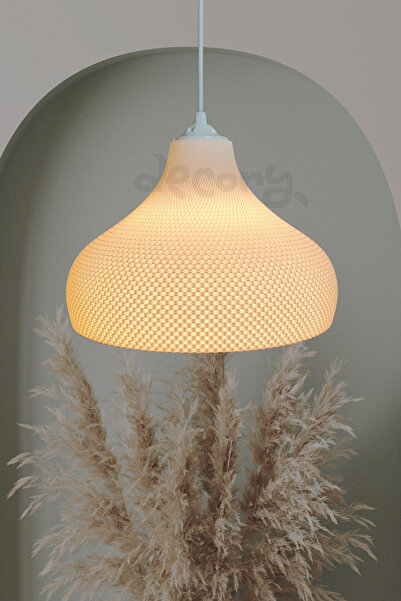 Genel Markalar Modern Beyaz Yatak Odası ve Mutfak Yemek Masası, Şık Sarkıt Avize