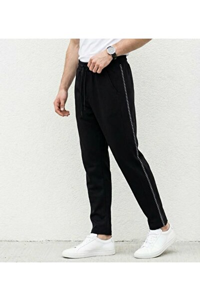 Plus Scorpion Ανδρικό βαμβακερό φούτερ σε στενή γραμμή