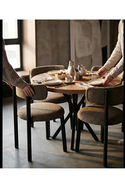 ROYALİSA TABLE CHAİR ROYALİSA NOVA 4 KİŞİLİK MUTFAK MASA SANDALYE TAKIMI