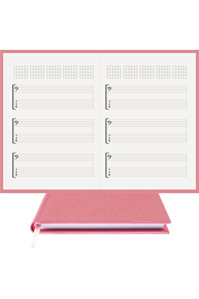 BİDEFTER Guitar Notepad – Fa-Tab Key, Tuned - 100% Handmade, 2026 Collection ...