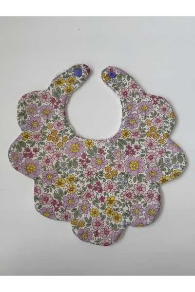 Handmade Moon and Khan Havlu Kumaşlı Mama Önlüğü